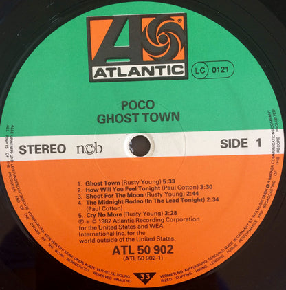 Poco (3) : Ghost Town (LP, Album)