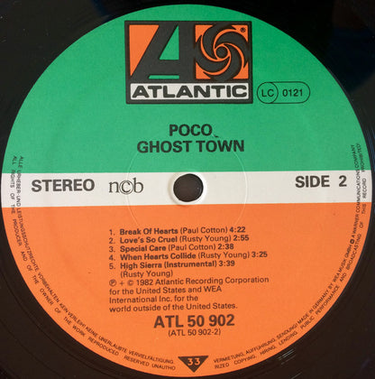 Poco (3) : Ghost Town (LP, Album)