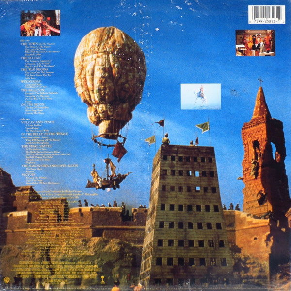 Michael Kamen : The Adventures Of Baron Munchausen (Original Motion Picture Soundtrack) (LP, Album)