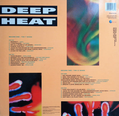 Various : Deep Heat (2xLP, Comp)