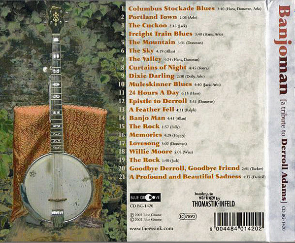 Various : Banjoman: A Tribute To Derroll Adams (CD, Album, Comp)