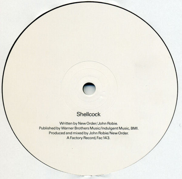 New Order : Shellshock (12", Single)