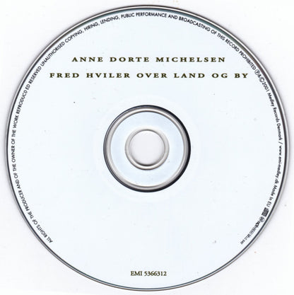 Anne Dorte Michelsen : Fred Hviler Over Land Og By (CD, Album)