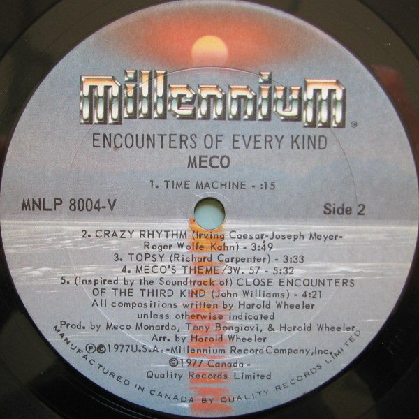 Meco Monardo : Encounters Of Every Kind (LP, Album)