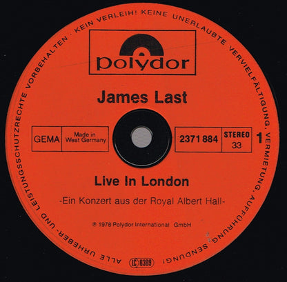 James Last : Live In London (LP, Comp)