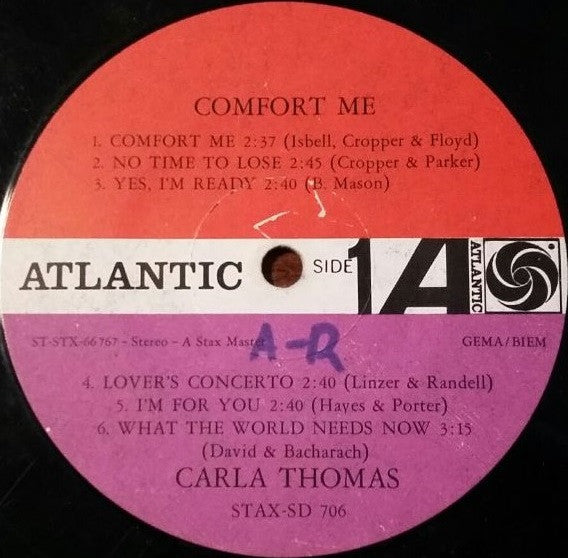 Carla Thomas : Comfort Me (LP, Album)