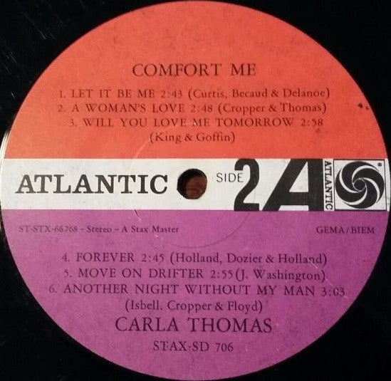 Carla Thomas : Comfort Me (LP, Album)