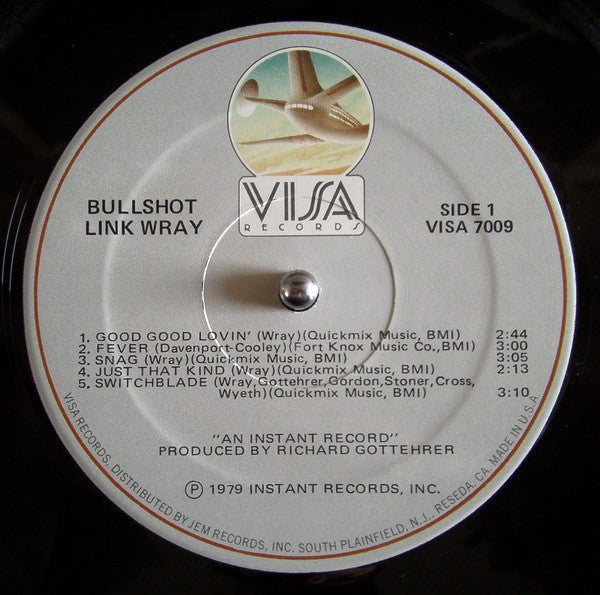 Link Wray : Bullshot (LP, Album)