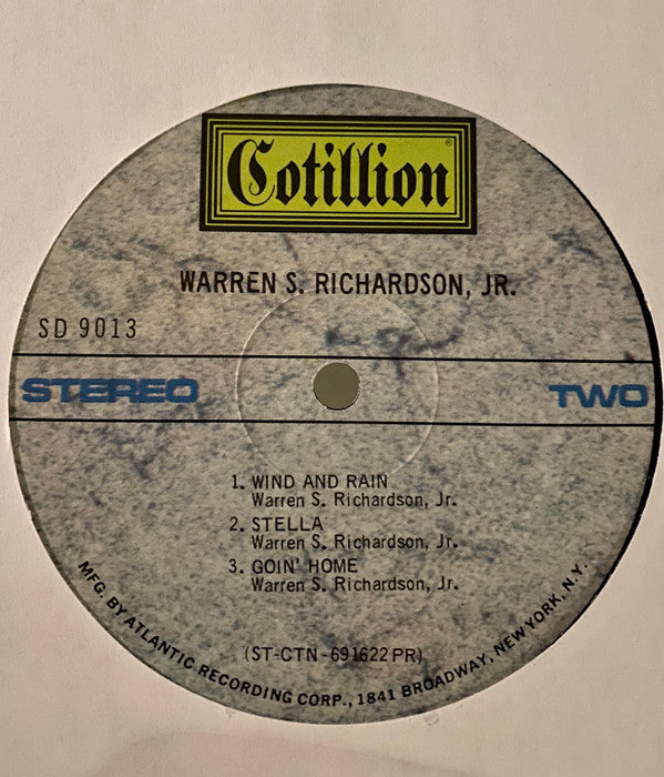 Warren S. Richardson Jr. : Warren S. Richardson Jr. (LP, Album)