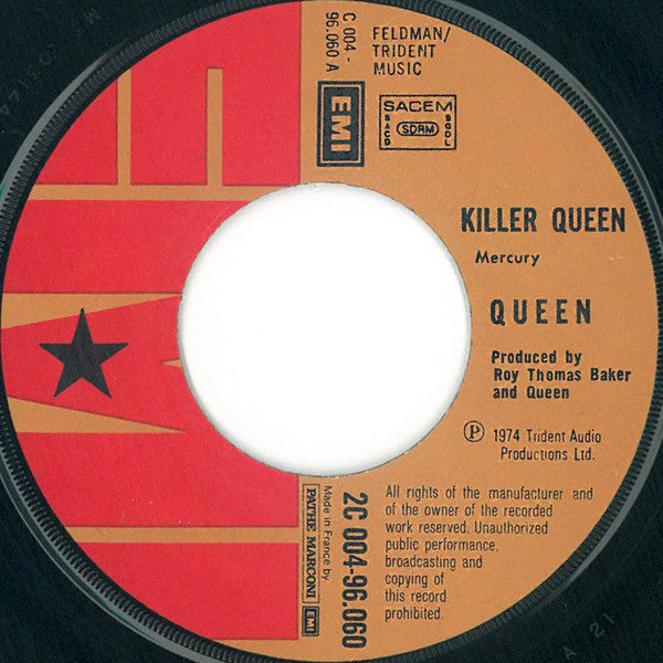 Queen : Killer Queen (7", Single)