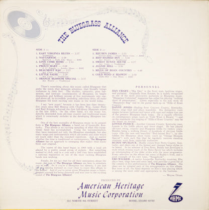 The Bluegrass Alliance : The Bluegrass Alliance (LP, Album)