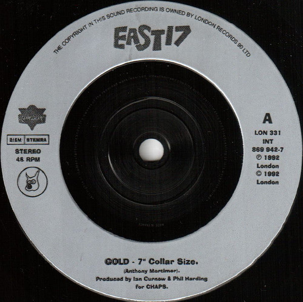 East 17 : Gold (7", Single)