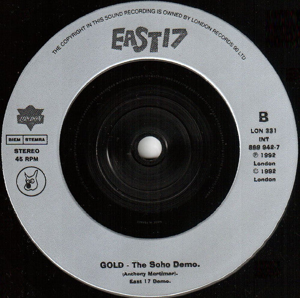 East 17 : Gold (7", Single)