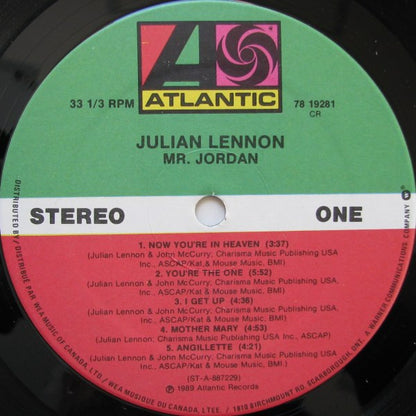 Julian Lennon : Mr. Jordan (LP, Album)