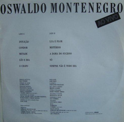 Oswaldo Montenegro : Ao Vivo (LP, Album)