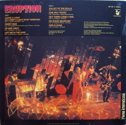 Eruption (4) : Leave A Light (LP, Album, Club)