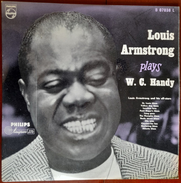 Louis Armstrong : Louis Armstrong Plays W.C. Handy (LP, Album, Mono)