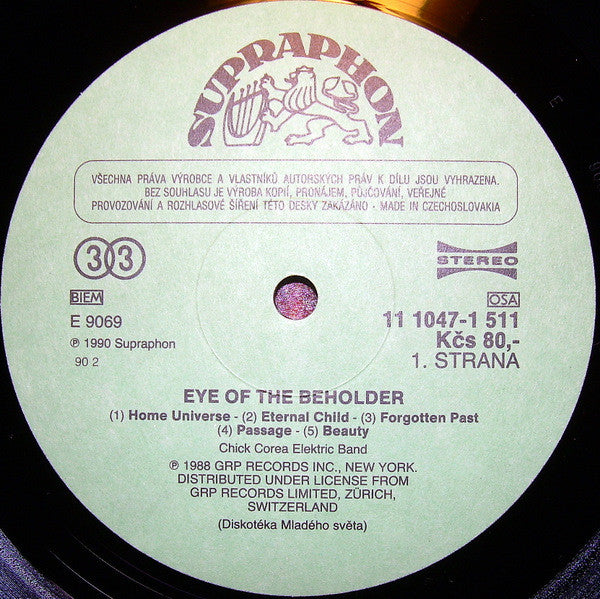 The Chick Corea Elektric Band : Eye Of The Beholder (LP, Album)