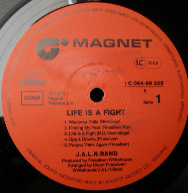 J.A.L.N. Band : Life Is A Fight (LP, Album)