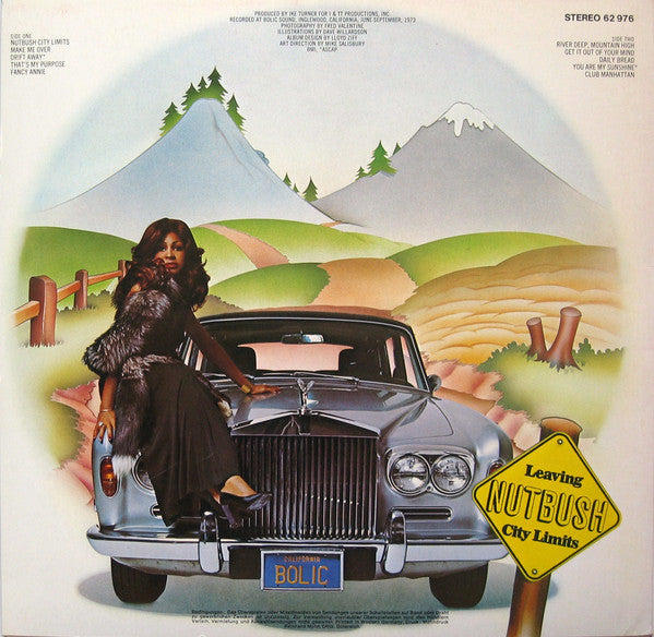 Ike & Tina Turner : Nutbush City Limits (LP, Album, Club)