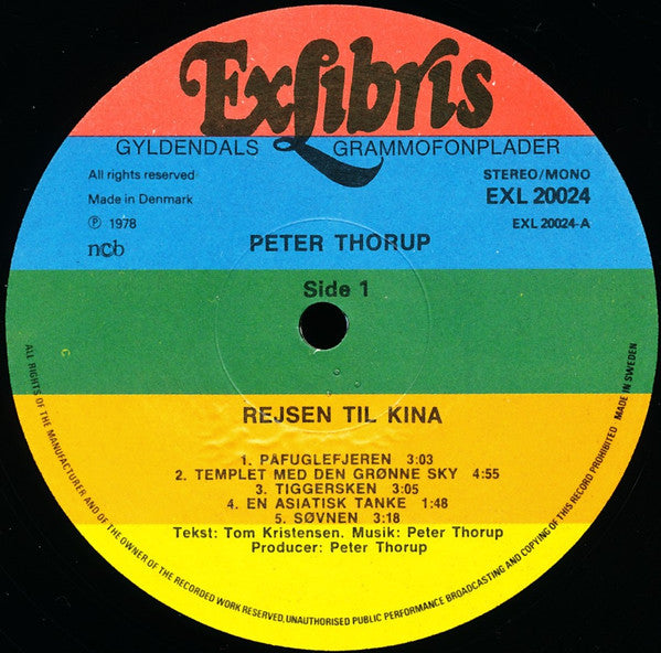 Peter Thorup : Rejsen Til Kina (LP, Album)