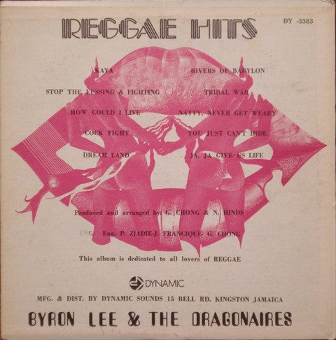 Byron Lee And The Dragonaires : Reggae Hits (LP, Album)