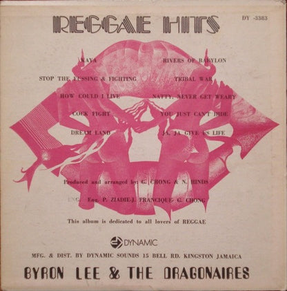 Byron Lee And The Dragonaires : Reggae Hits (LP, Album)