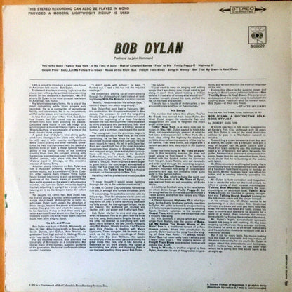 Bob Dylan : Bob Dylan (LP, Album, RE)
