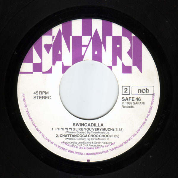 Swingadilla! : In The Mood (7", Single)