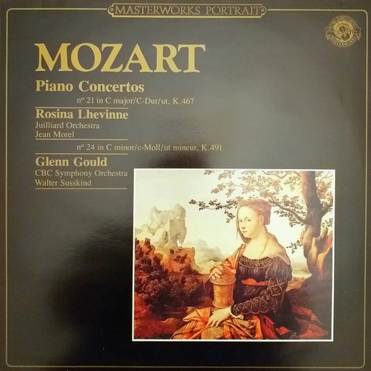 Wolfgang Amadeus Mozart - Glenn Gould, Rosina Lhévinne : Piano Concertos No. 21. K. 467 & No. 24. K. 491 (LP, Comp)