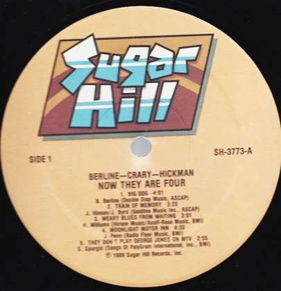 Byron Berline, Dan Crary, John Hickman : Now They Are Four (LP)