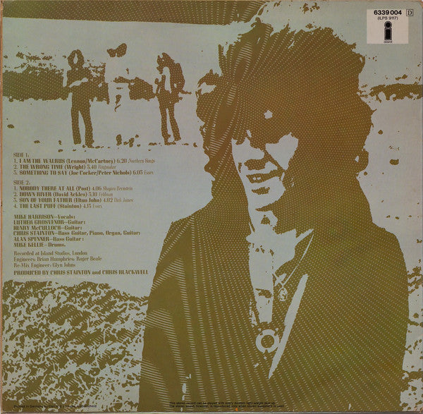 Spooky Tooth Featuring Mike Harrison (2) : The Last Puff (LP, Album)