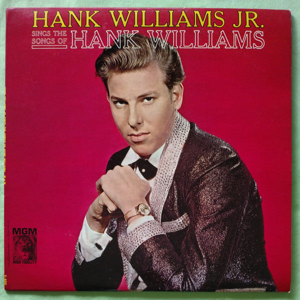 Hank Williams Jr. : Hank Williams Jr. Sings The Songs Of Hank Williams (LP, Album, Mono)