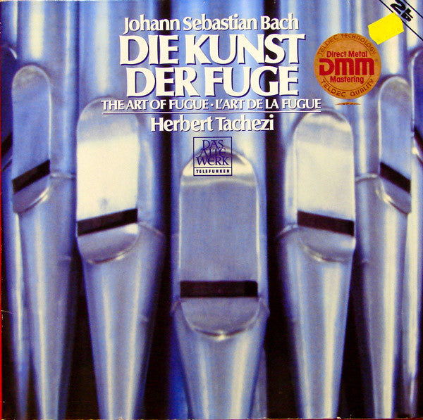 Johann Sebastian Bach – Herbert Tachezi : Die Kunst Der Fuge (2xLP, RE, Gat)