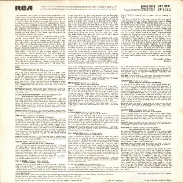 George Hamilton IV : Canadian Pacific (LP, RE)