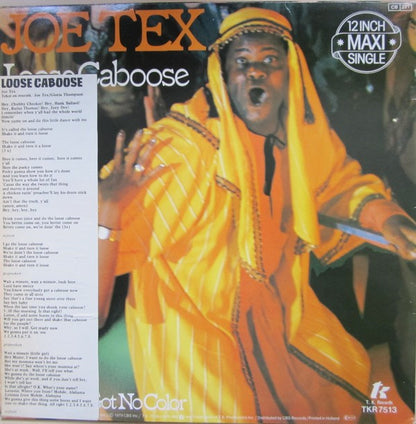 Joe Tex : Loose Caboose (12", Maxi)