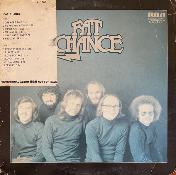 Fat Chance (3) : Fat Chance (LP, Album, Dyn)