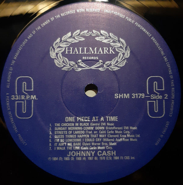 Johnny Cash : One Piece At A Time (LP, Comp)