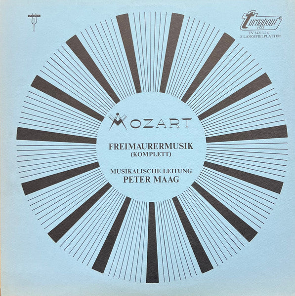 Wolfgang Amadeus Mozart, Peter Maag Conducting Wiener Volksopernorchester : Complete Masonic Music (2xLP, Album)