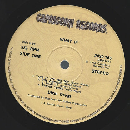 Dixie Dregs : What If (LP, Album)