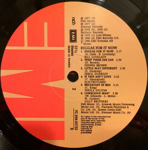 Various : Reggae For It Now! (LP, Comp)