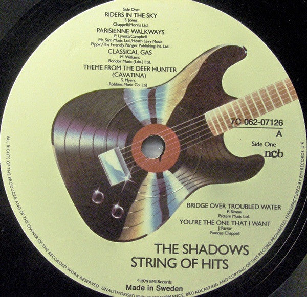 The Shadows : String Of Hits (LP)