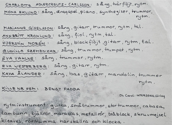 Röda Bönor : Röda Bönor (LP, Album)