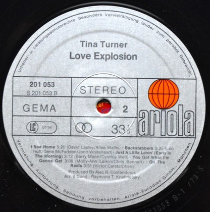Tina Turner : Love Explosion (LP, Album)