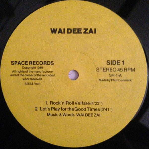 Wai Dee Zai : Wai Dee Zai (12")