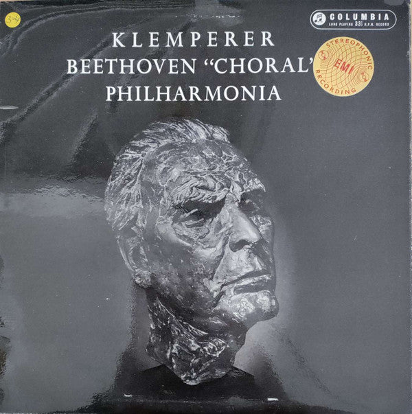 Otto Klemperer, Ludwig Van Beethoven, Philharmonia Orchestra : Symphony No. 9 "Choral" (LP)