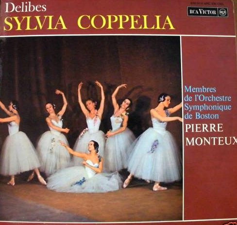 Léo Delibes - Boston Symphony Orchestra, Pierre Monteux : Sylvia - Coppelia (LP, Album, Mono)