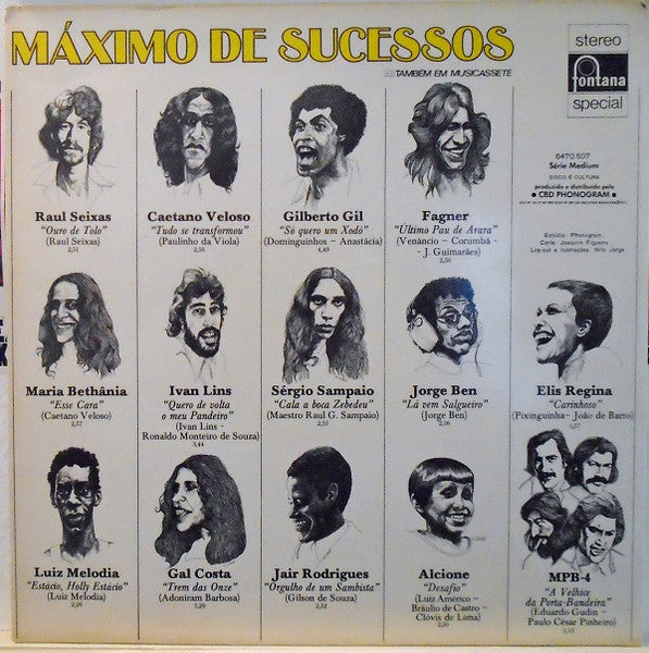 Various : Máximo De Sucessos № 9 (LP, Comp)