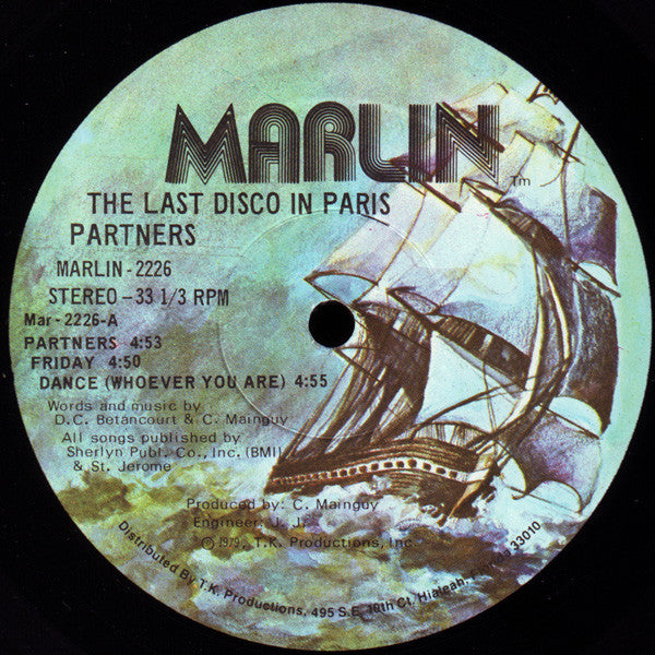 Partners : The Last Disco In Paris (LP, Album)