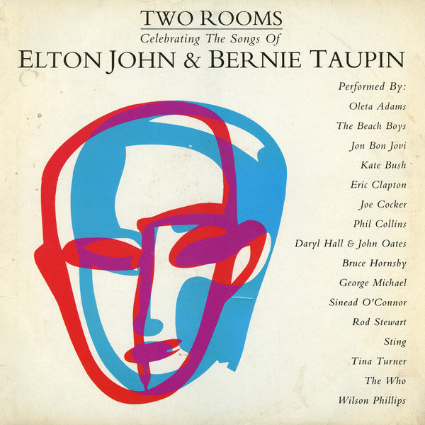 Various : Two Rooms: Celebrating The Songs Of Elton John & Bernie Taupin (2xLP, Album)